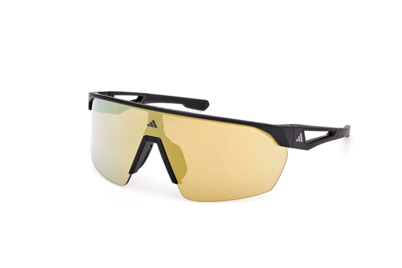 LENTES DE SOL ANEMOS NEGRO MATTE ESPEJADOS ADIDAS SPORT - 2