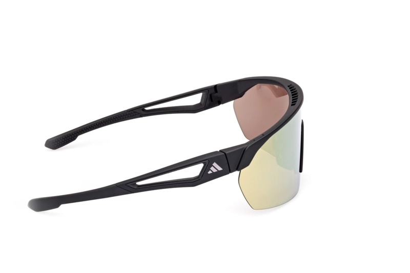 LENTES DE SOL ANEMOS NEGRO MATTE ESPEJADOS ADIDAS SPORT - 7