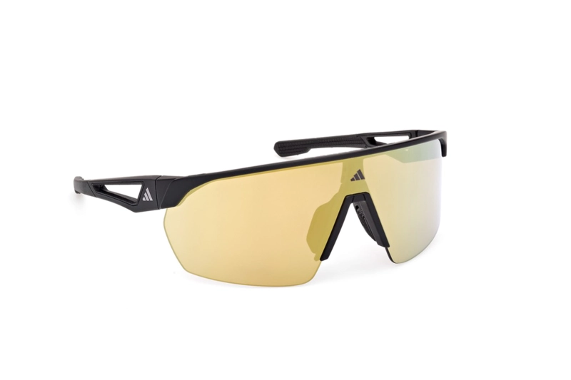 LENTES DE SOL ANEMOS NEGRO MATTE ESPEJADOS ADIDAS SPORT - 8