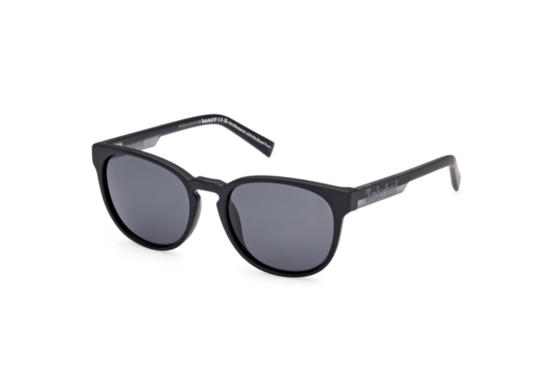 LENTES DE SOL NEGRO MATTE POLARIZADOS TIMBERLAND YOUNG - 2