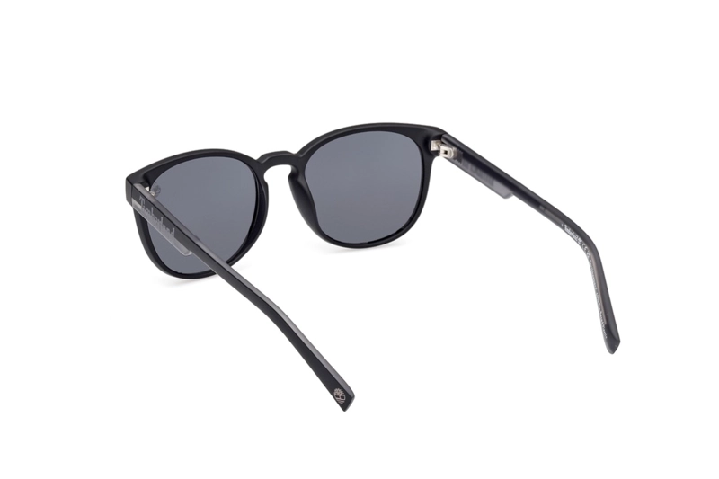 LENTES DE SOL NEGRO MATTE POLARIZADOS TIMBERLAND YOUNG - 4