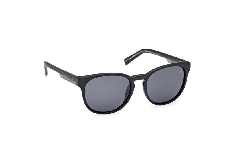 LENTES DE SOL NEGRO MATTE POLARIZADOS TIMBERLAND YOUNG - 8
