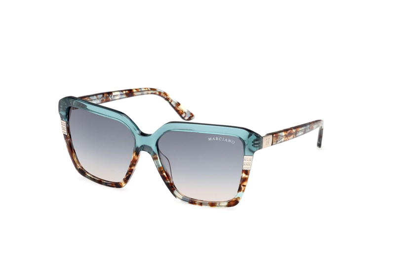LENTES DE SOL TURQUESA DEGRADADOS GUESS BY MARCIANO - 2