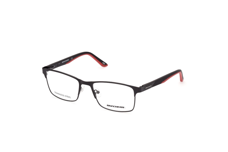 LENTES OPTICOS NEGRO MATTE SKECHERS - 2