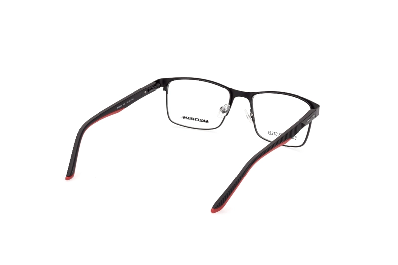 LENTES OPTICOS NEGRO MATTE SKECHERS - 6