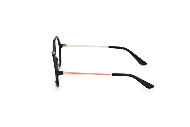 LENTES OPTICOS NEGRO BRILLANTE GUESS - 3