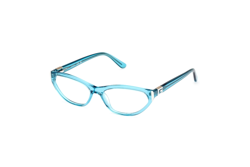 LENTES OPTICOS TURQUESA GUESS - 2