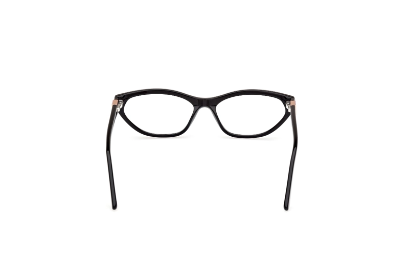 LENTES OPTICOS NEGRO BRILLANTE GUESS - 5