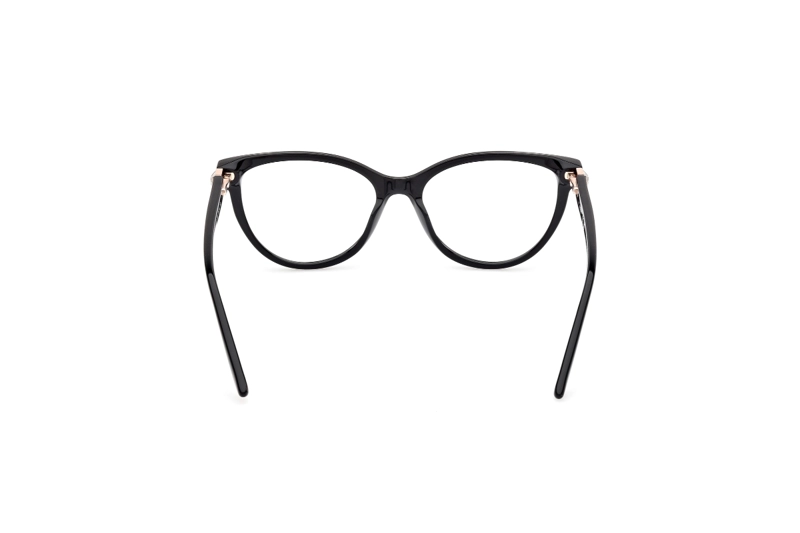 LENTES OPTICOS NEGRO BRILLANTE GUESS - 5