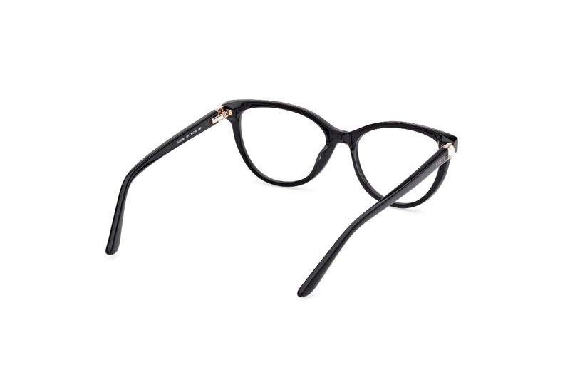LENTES OPTICOS NEGRO BRILLANTE GUESS - 6