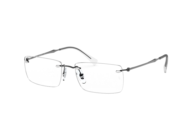 LENTES OPTICOS PLATEADO RAY-BAN OPTICAL - 2