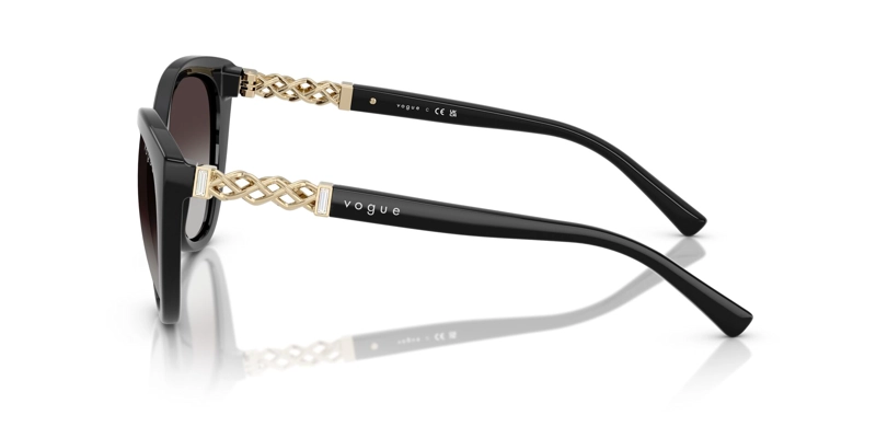 LENTES DE SOL NEGRO DEGRADADOS VOGUE EYEWEAR - 3