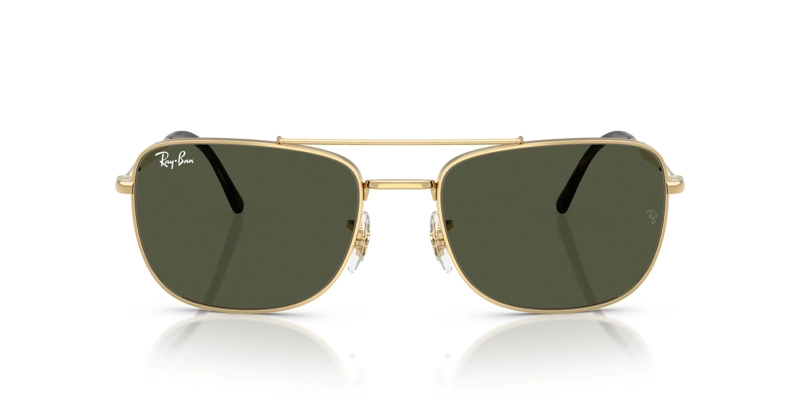LENTES DE SOL DORADO RAY-BAN - 1