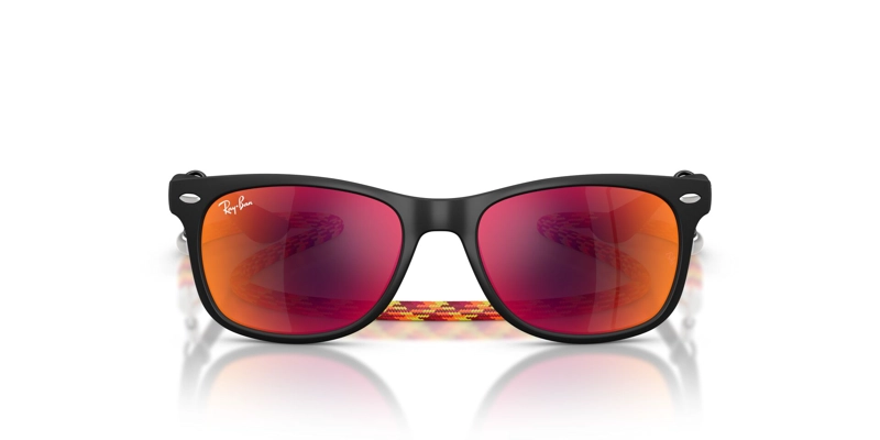LENTES DE SOL JUNIOR PARA NIÑOS NEW WAYFARER NEGRO ESPEJADOS RAY-BAN JUNIOR PARA NIÑOS - 1