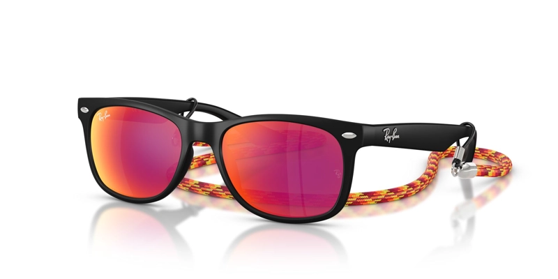 LENTES DE SOL JUNIOR PARA NIÑOS NEW WAYFARER NEGRO ESPEJADOS RAY-BAN JUNIOR PARA NIÑOS - 2