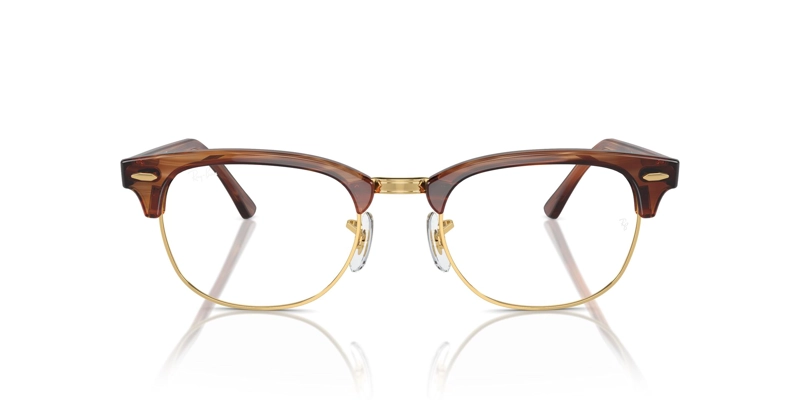 LENTES OPTICOS CLUBMASTER MARRON RAY-BAN OPTICAL - 1