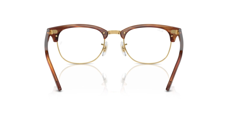 LENTES OPTICOS CLUBMASTER MARRON RAY-BAN OPTICAL - 4