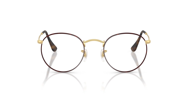 LENTES OPTICOS ROUND METAL HAVANA RAY-BAN OPTICAL - 1