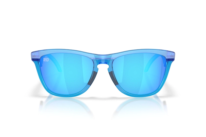 LENTES DE SOL FROGSKINS HYBRID PRIZM SAPPHIRE ESPEJADOS OAKLEY - 1