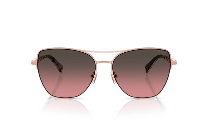 LENTES DE SOL DORADO BEACH ROSADO DEGRADADOS MICHAEL KORS - 1