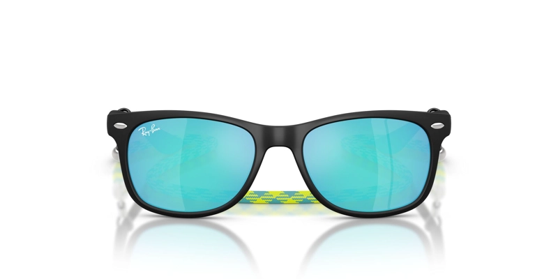 LENTES DE SOL JUNIOR PARA NIÑOS NEW WAYFARER NEGRO ESPEJADOS RAY-BAN JUNIOR PARA NIÑOS - 1