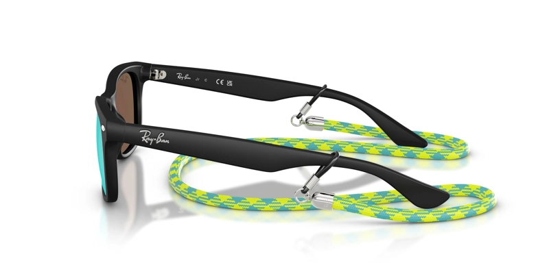 LENTES DE SOL JUNIOR PARA NIÑOS NEW WAYFARER NEGRO ESPEJADOS RAY-BAN JUNIOR PARA NIÑOS - 3