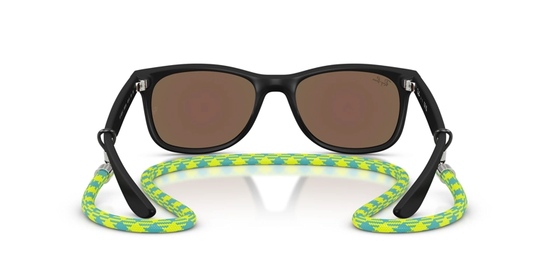 LENTES DE SOL JUNIOR PARA NIÑOS NEW WAYFARER NEGRO ESPEJADOS RAY-BAN JUNIOR PARA NIÑOS - 4