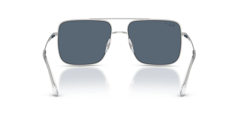 LENTES DE SOL ARI PLATEADO POLARIZADOS RAY-BAN - 4
