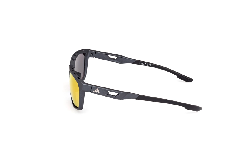 LENTES DE SOL NEGRO ESPEJADOS ADIDAS SPORT - 3