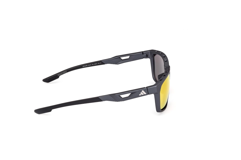LENTES DE SOL NEGRO ESPEJADOS ADIDAS SPORT - 7