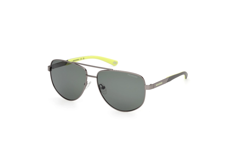 LENTES DE SOL PLATEADO POLARIZADOS SKECHERS - 2