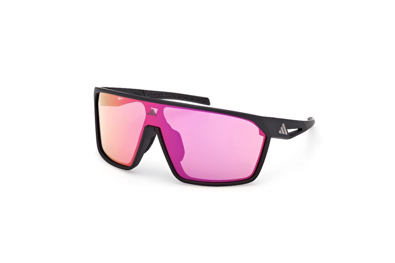 LENTES DE SOL NEGRO ESPEJADOS ADIDAS SPORT - 2