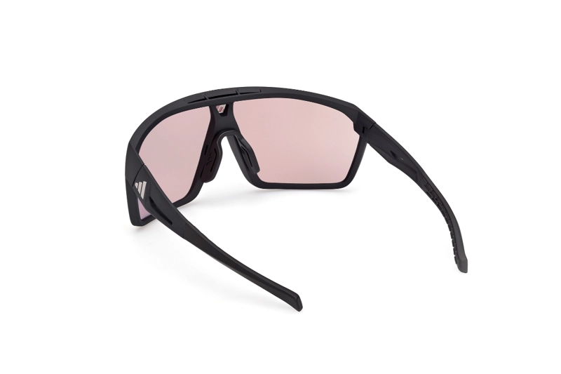 LENTES DE SOL NEGRO ESPEJADOS ADIDAS SPORT - 4