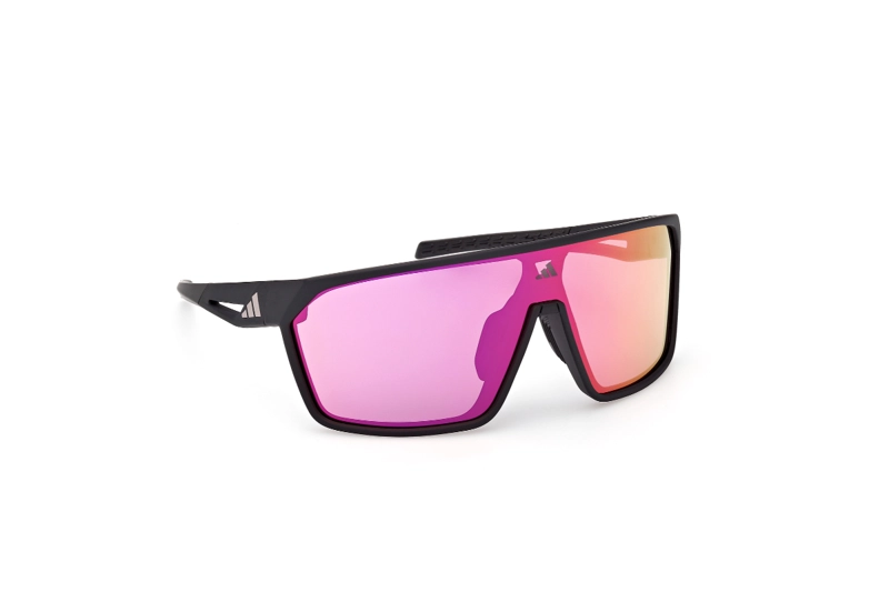 LENTES DE SOL NEGRO ESPEJADOS ADIDAS SPORT - 8