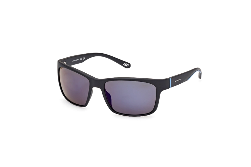 LENTES DE SOL NEGRO ESPEJADOS SKECHERS - 2
