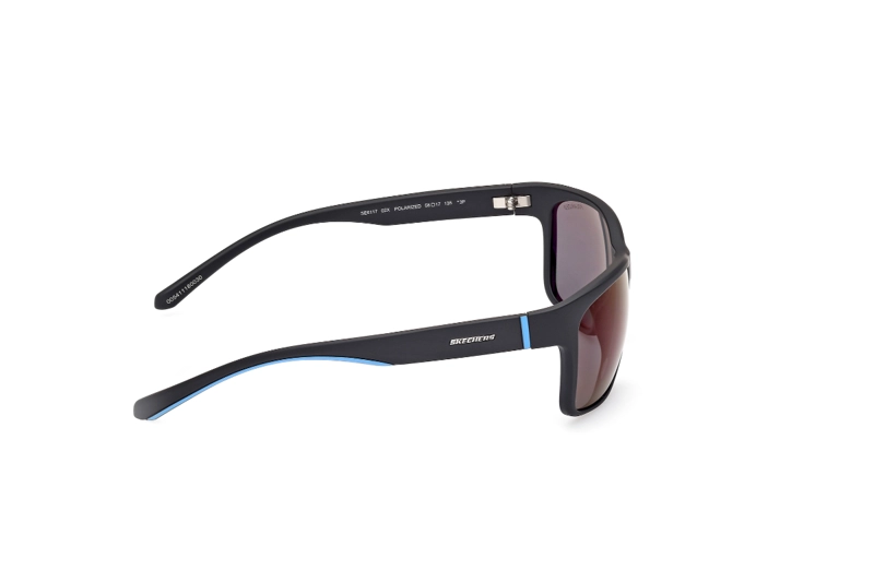 LENTES DE SOL NEGRO ESPEJADOS SKECHERS - 7