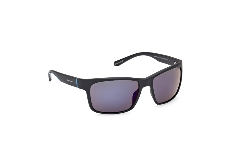 LENTES DE SOL NEGRO ESPEJADOS SKECHERS - 8