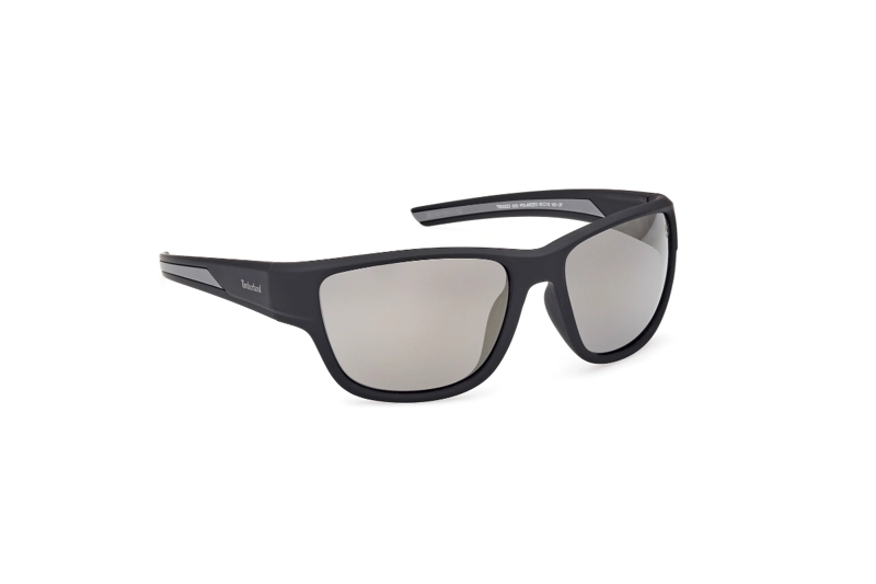 LENTES DE SOL NEGRO POLARIZADOS TIMBERLAND - 8