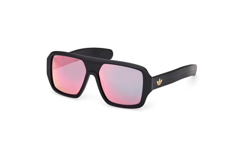 LENTES DE SOL NEGRO ESPEJADOS ADIDAS ORIGINALS - 2