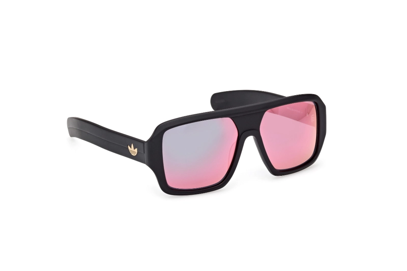 LENTES DE SOL NEGRO ESPEJADOS ADIDAS ORIGINALS - 8