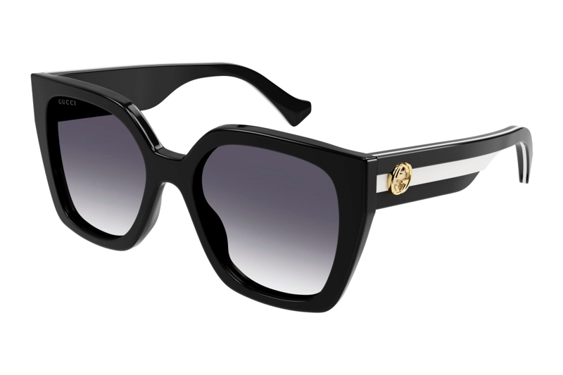 LENTES DE SOL NEGRO DEGRADADOS GUCCI - 1