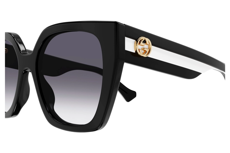 LENTES DE SOL NEGRO DEGRADADOS GUCCI - 3