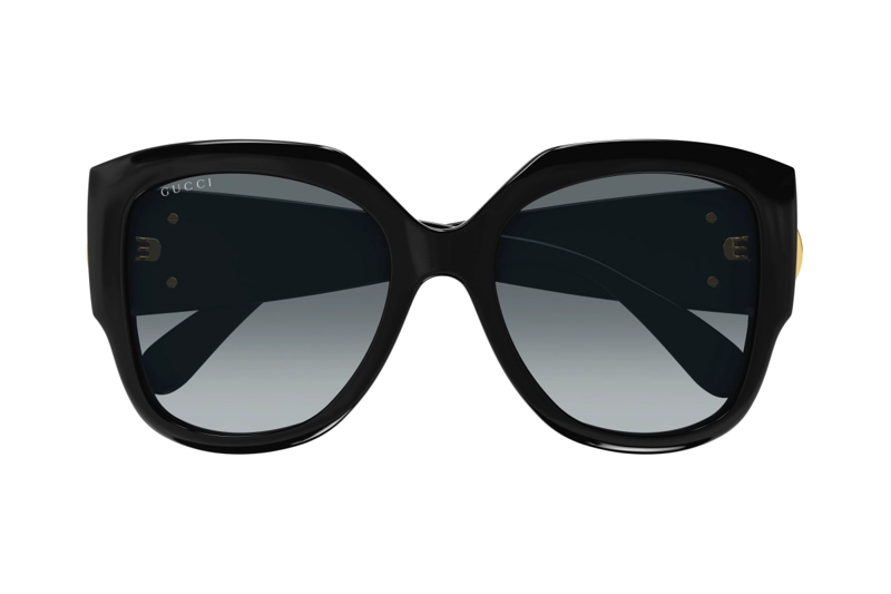 LENTES DE SOL NEGRO DEGRADADOS GUCCI - 2