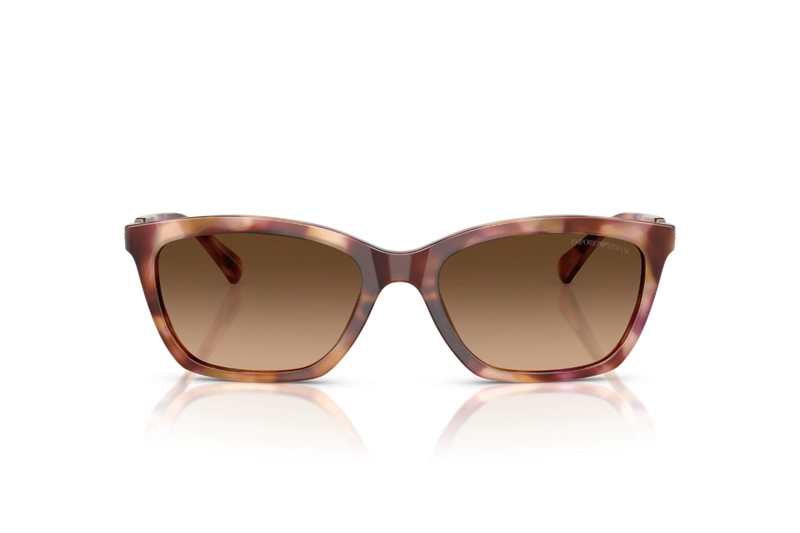 LENTES DE SOL ROJO DEGRADADOS EMPORIO ARMANI - 1