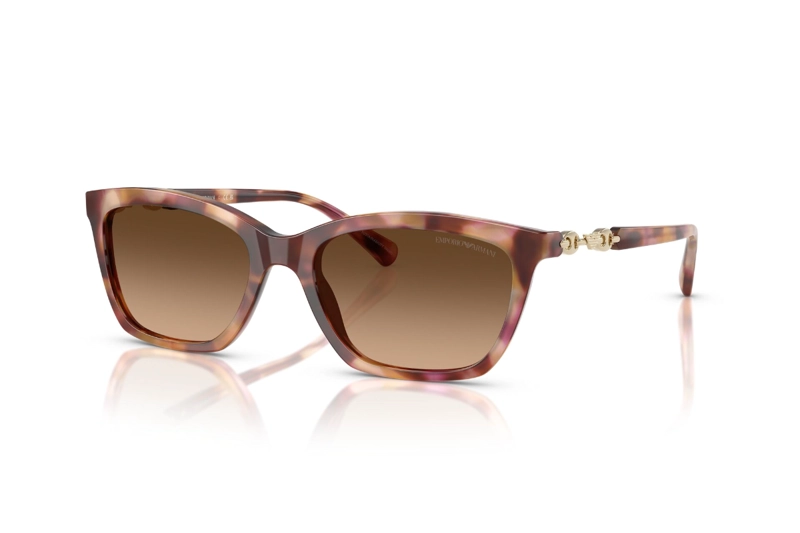 LENTES DE SOL ROJO DEGRADADOS EMPORIO ARMANI - 2