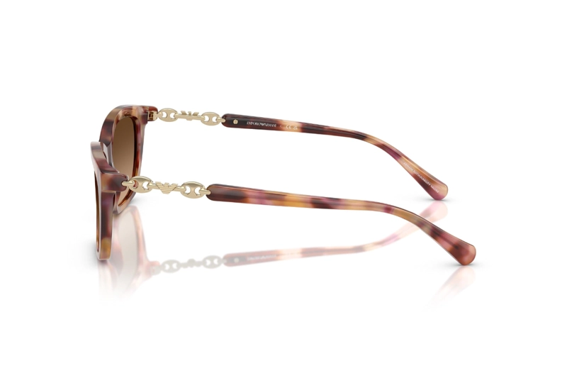 LENTES DE SOL ROJO DEGRADADOS EMPORIO ARMANI - 3