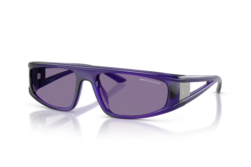 LENTES DE SOL VIOLETA ESPEJADOS ARMANI EXCHANGE - 2