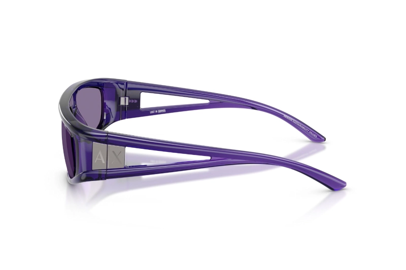 LENTES DE SOL VIOLETA ESPEJADOS ARMANI EXCHANGE - 3