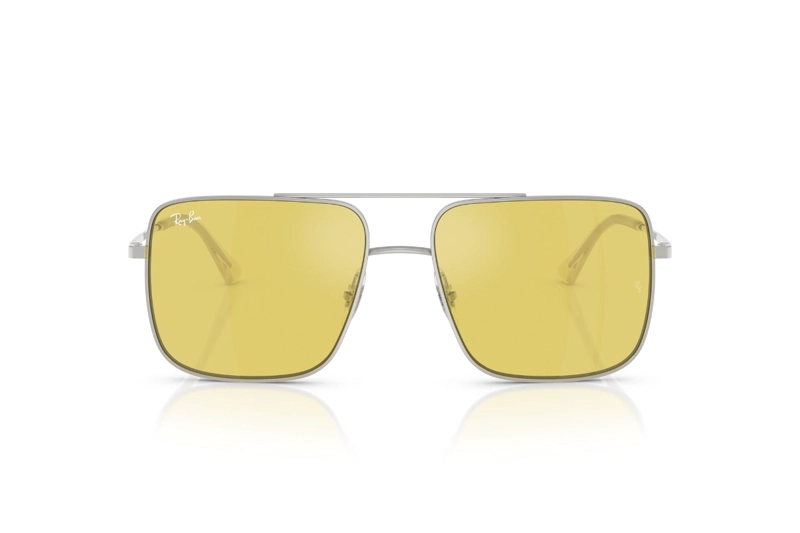 LENTES DE SOL ARI PLATEADO ESPEJADOS RAY-BAN - 1