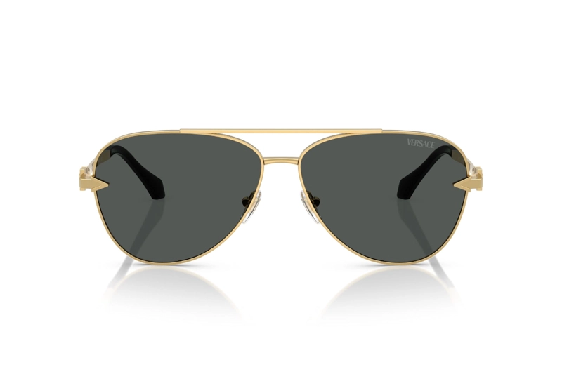 LENTES DE SOL DORADO VERSACE - 1